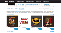 Desktop Screenshot of checkpoint-tshirt.com